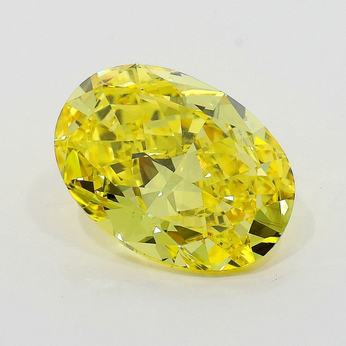 4.01 Carat Fancy Vivid   Yellow  OV VS1 GIA