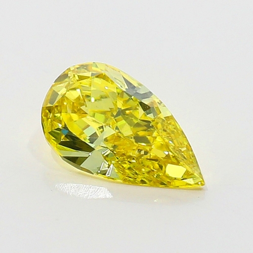 0.34 Carat Fancy Vivid   Yellow  PS VS2 GIA
