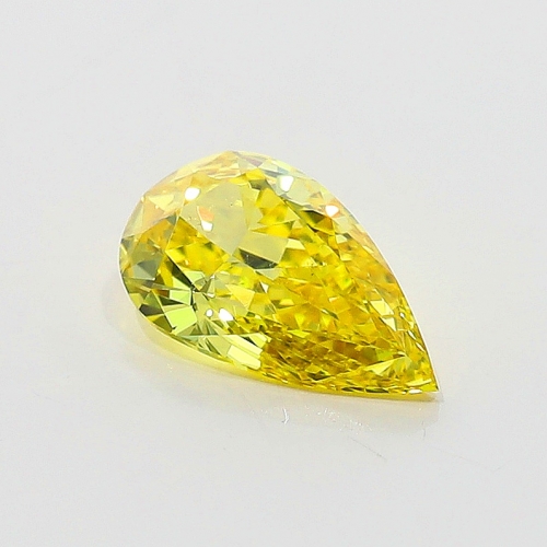 0.46 Carat Fancy Vivid   Yellow  PS VS2 GIA