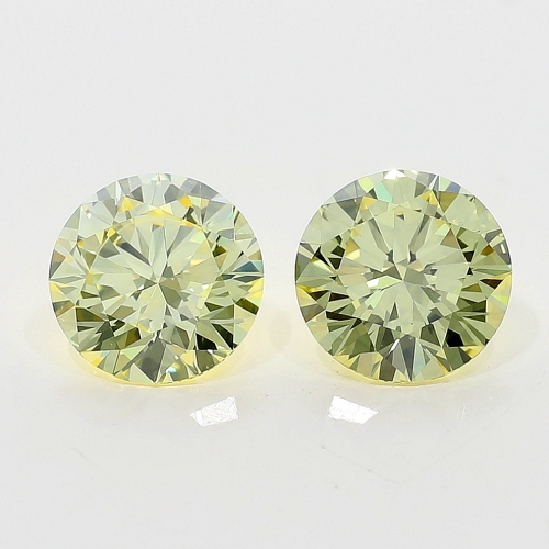 0.53 Carat Fancy   Yellow  BR VS1 GIA