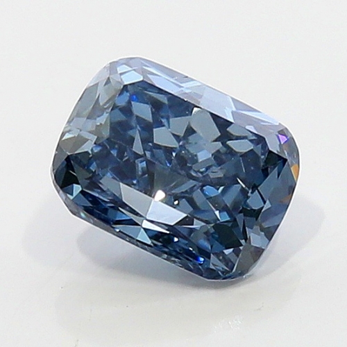 0.50 Carat Fancy Deep Blue    CU SI1 GIA