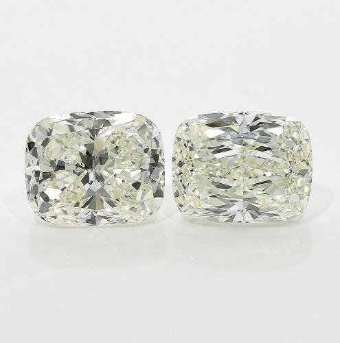 3.63 carat Cushion L VS2