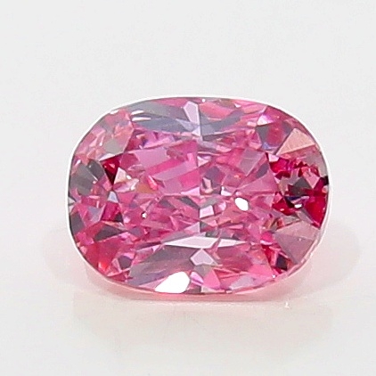 0.19 Carat Fancy Vivid Purplish  Pink  CU SI1 GIA