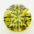 2.65 Carat Fancy Vivid   Yellow  BR SI1 GIA