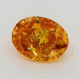 0.71 Carat Fancy Deep Yellowish  Orange  OV  GIA