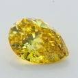 0.52 Carat Fancy Deep   Yellow  PS  GIA