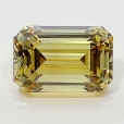 1.01 carat Emerald VVS2 Fancy Brown-Yellow