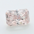 0.33 Carat Light   Pink  RAD SI1 GIA