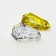 0.56 Carat Fancy Deep Yellow    SH SI1 GIA