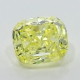 1.01 Carat Fancy Yellow    CU I1 GIA