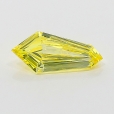 0.51 Carat Fancy Intense   Yellow  KIte VVS2 GIA