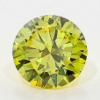1.01 Carat Fancy Intense   Yellow  BR SI1 GIA