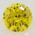 1.01 Carat Fancy Vivid   Yellow  BR  GIA