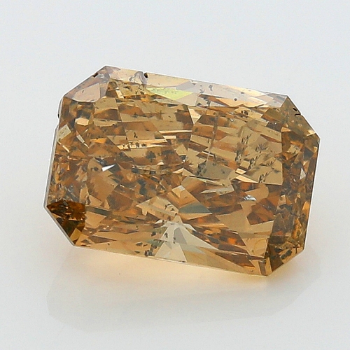 2.06 Carat Fancy Deep Brownish Orangy  Yellow RAD  GIA