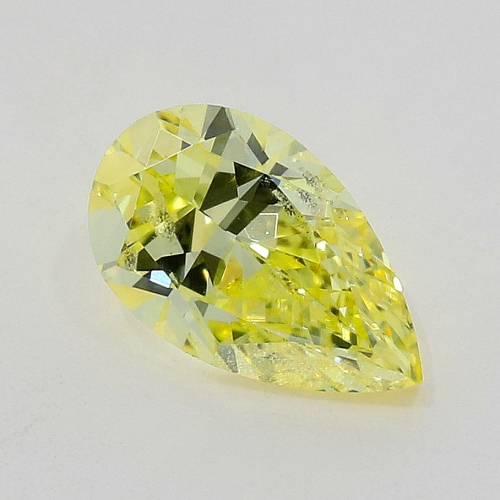 0.31 Carat Fancy   Yellow  PS I1 GIA