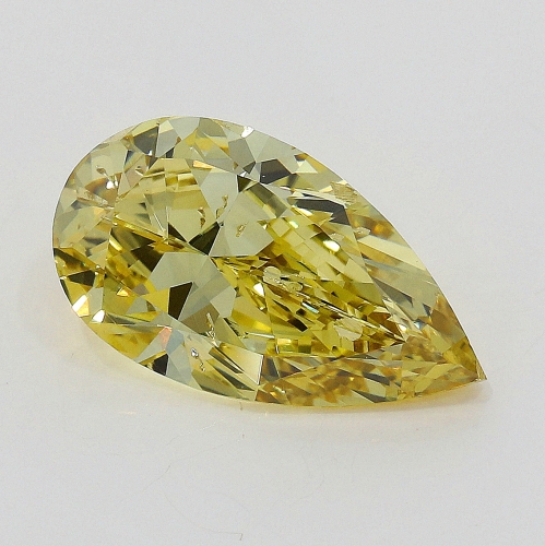 1.01 Carat Fancy Brownish Greenish Yellow  PS SI2 GIA