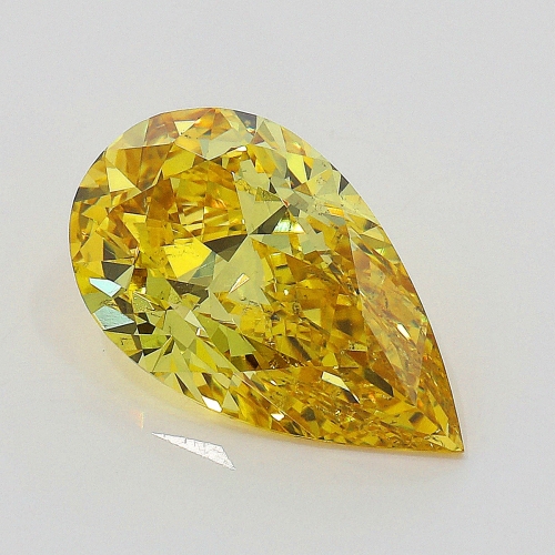 1.01 Carat Fancy Deep   Yellow  PS SI1 GIA