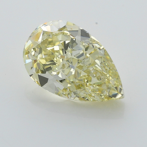 1.13 Carat Fancy Light Brownish Greenish Yellow  PS VS2 GIA