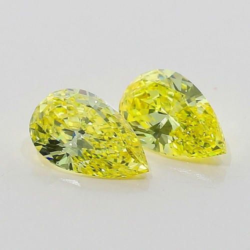 0.30 Carat Fancy Intense   Yellow  PS VVS2 GIA