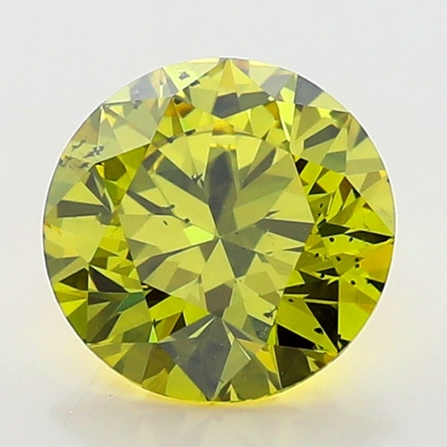 0.72 Carat Fancy Deep Brownish  Yellow  BR SI2 GIA