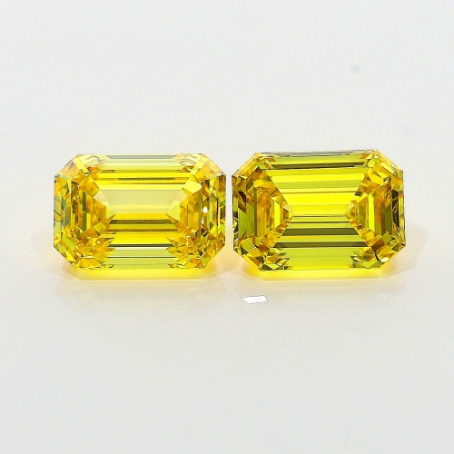 1.13 Carat Fancy Vivid   Yellow  EM VS1 GIA