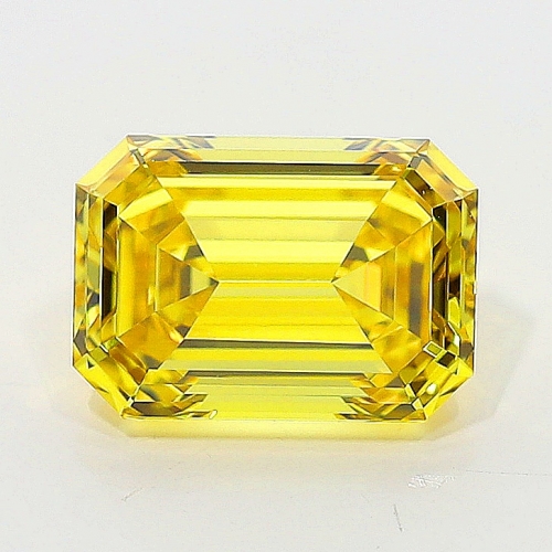 1.03 Carat Fancy Vivid   Yellow  EM VVS2 GIA