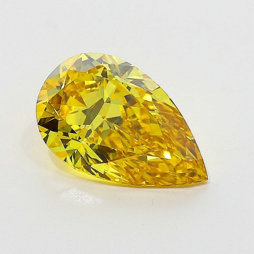 1.02 Carat Fancy Deep   Yellow  PS VS2 GIA