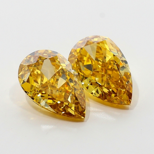 1.05 Carat Fancy Deep Brownish Orangy Yellow  PS SI1 GIA