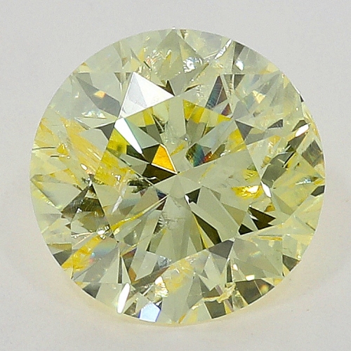 0.53 Carat Fancy   Yellow  BR  GIA