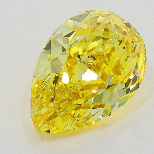 2.06 Carat Fancy Vivid   Yellow  PS SI1 GIA