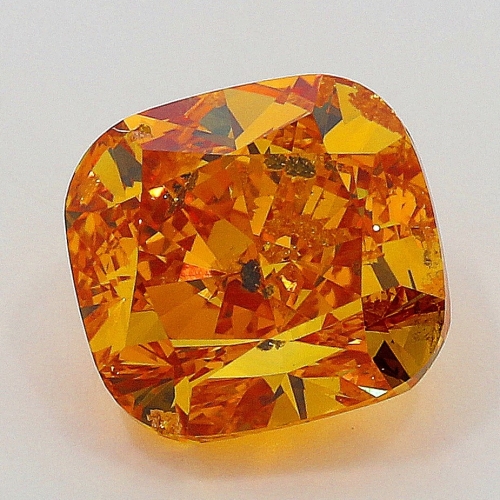 1.05 Carat Fancy Deep Yellowish  Orange  CU  GIA