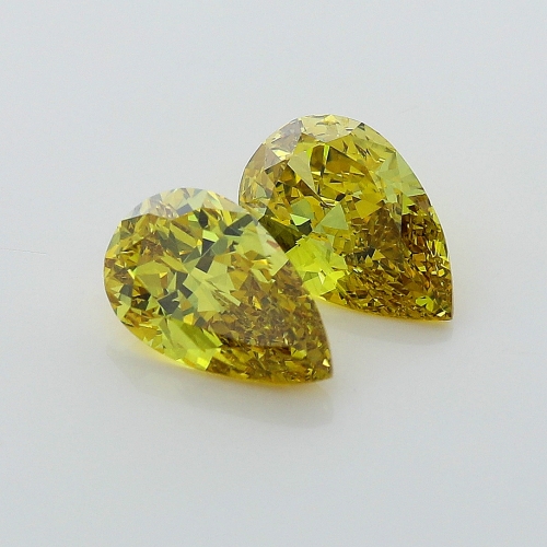 0.70 Carat Fancy Deep   Yellow  PS VVS1 GIA