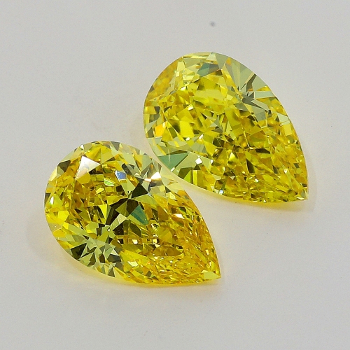 0.31 Carat Fancy Vivid   Yellow  PS VVS1 GIA