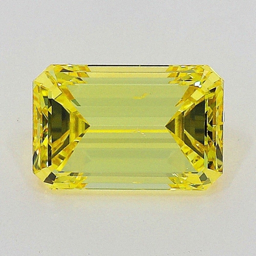 0.31 Carat Fancy Vivid   Yellow  EM SI1 GIA