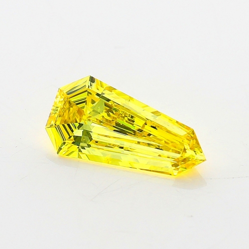 0.46 Carat Fancy Vivid   Yellow  SH VS2 GIA