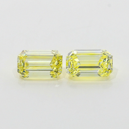 0.52 Carat Fancy Intense   Yellow  EM VS1 GIA