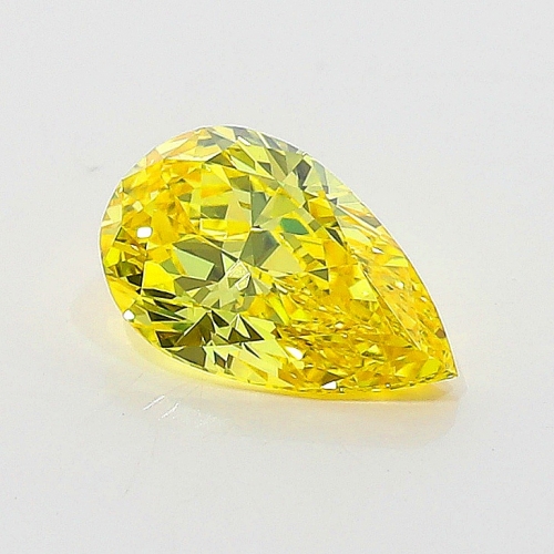 0.51 Carat Fancy Vivid   Yellow  PS VS1 GIA