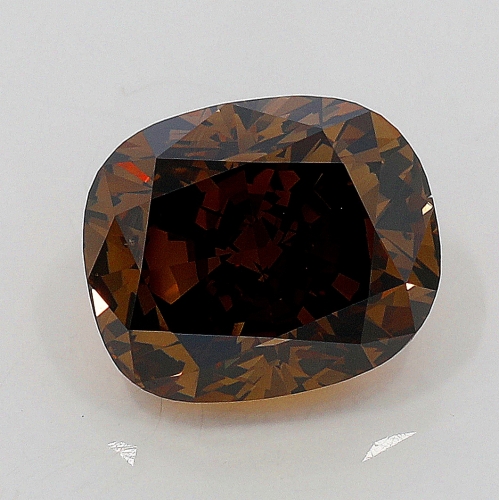 1.01 carat Cushion SI1 Fancy Dark Brown