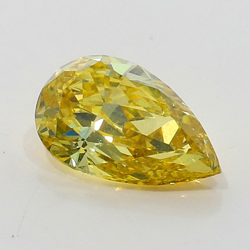 0.58 Carat Fancy Deep   Yellow  PS SI2 GIA