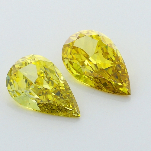 0.51 Carat Fancy Deep   Yellow  PS VS2 GIA