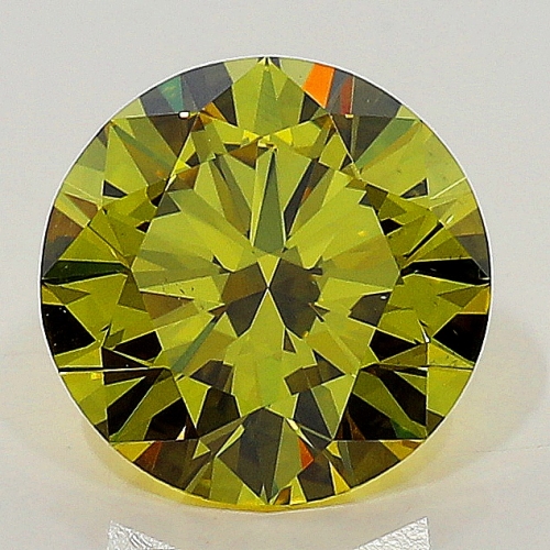 1.16 Carat Fancy Deep   Yellow  BR VS2 GIA