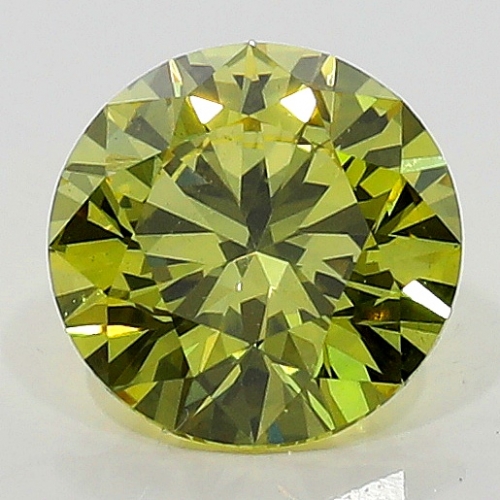 0.70 Carat Fancy Deep   Yellow  BR SI1 GIA