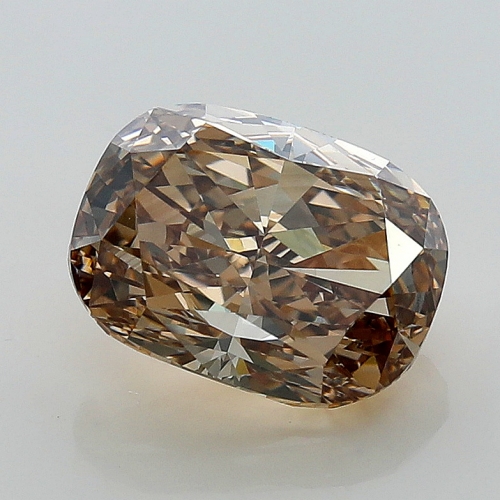 2.07 Carat Fancy Orange Brown CU VS1 GIA