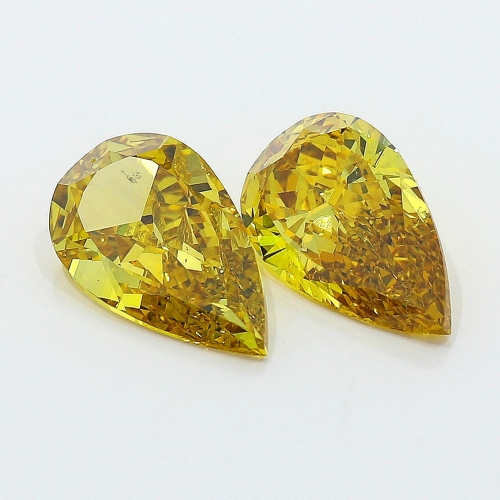 1.01 Carat Fancy Deep   Yellow  PS SI1 GIA