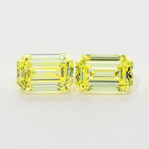 0.55 Carat Fancy Intense   Yellow  EM VS1 GIA