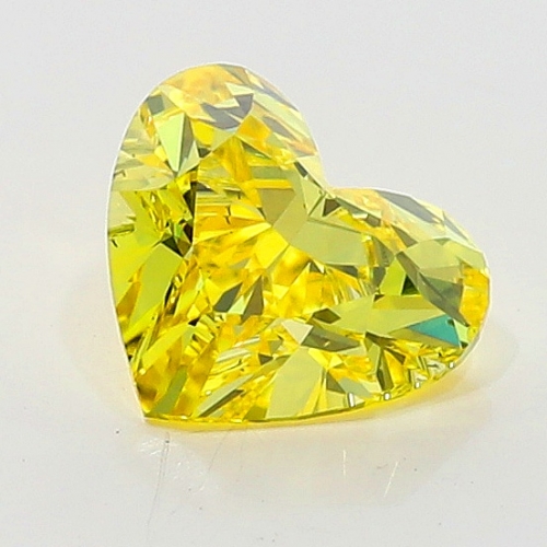 0.50 Carat Fancy Vivid   Yellow  HS VS2 GIA