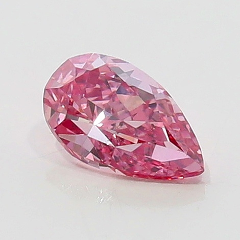 0.19 Carat Fancy Vivid Purplish  Pink  PS SI1 GIA