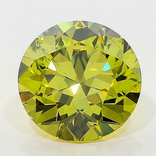 2.01 Carat Fancy Deep   Yellow  BR SI2 GIA