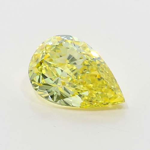 1.01 Carat Fancy Intense   Yellow  PS SI2 GIA