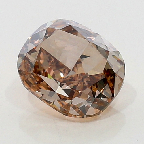 0.76 Carat Fancy Orange-Brown  CU VS1 GIA